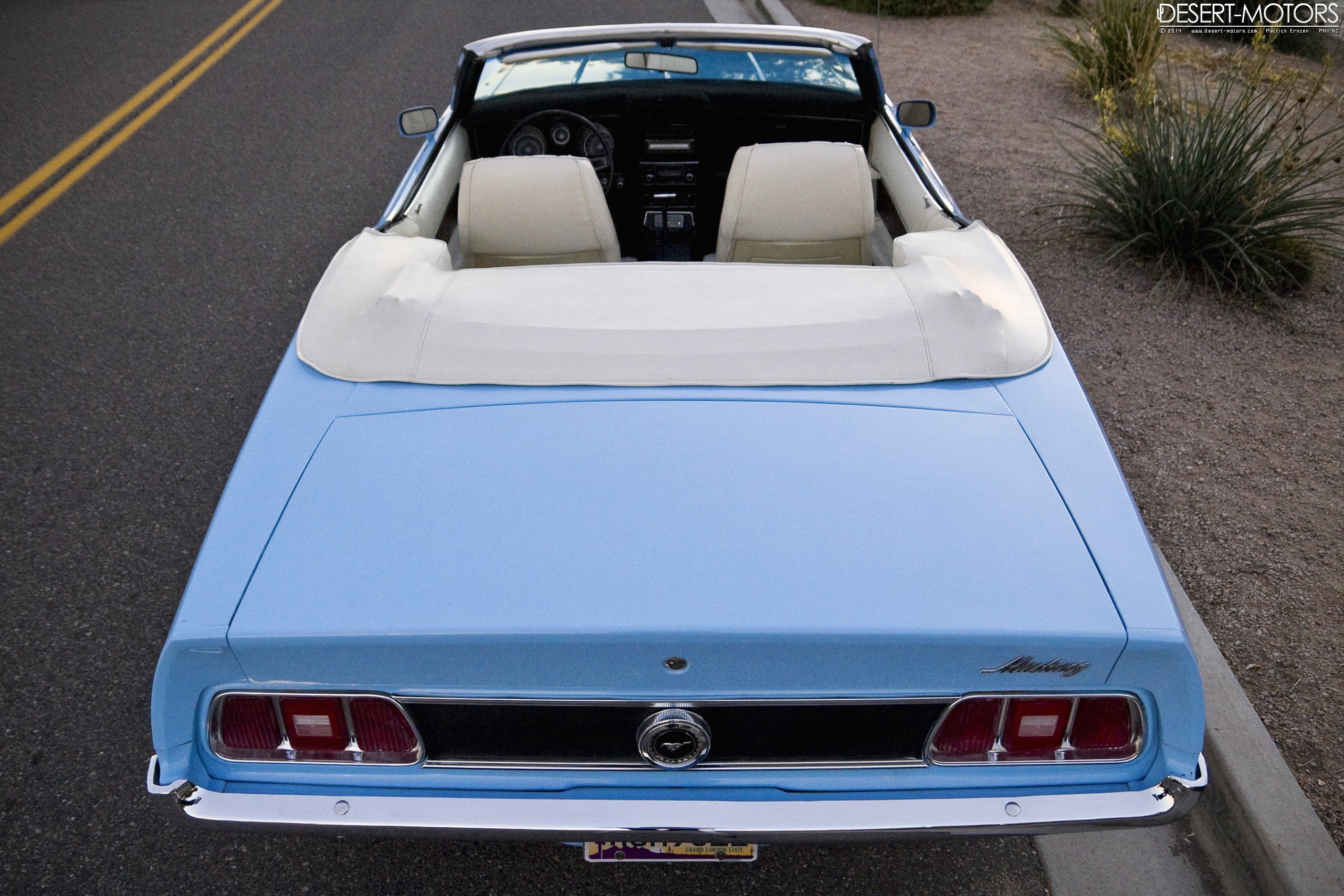 1973, Ford, Mustang, Convertible, Muscle, Classic Wallpaper