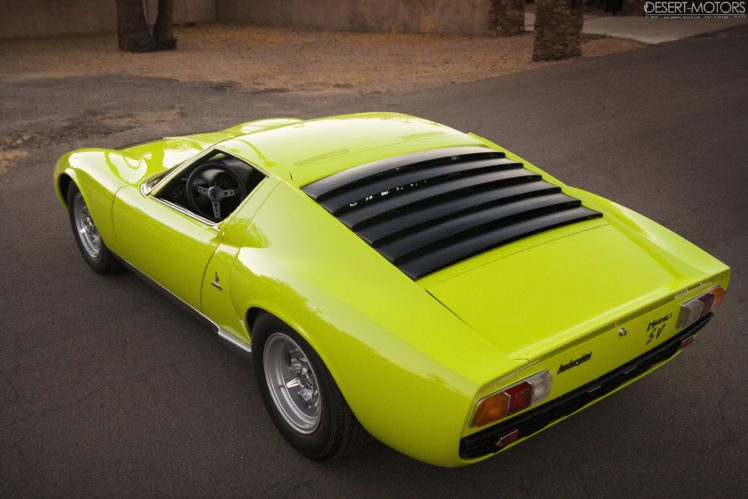 1967, Lamborghini, Miura, P400sv, Conversion, Supercar, Classic HD Wallpaper Desktop Background