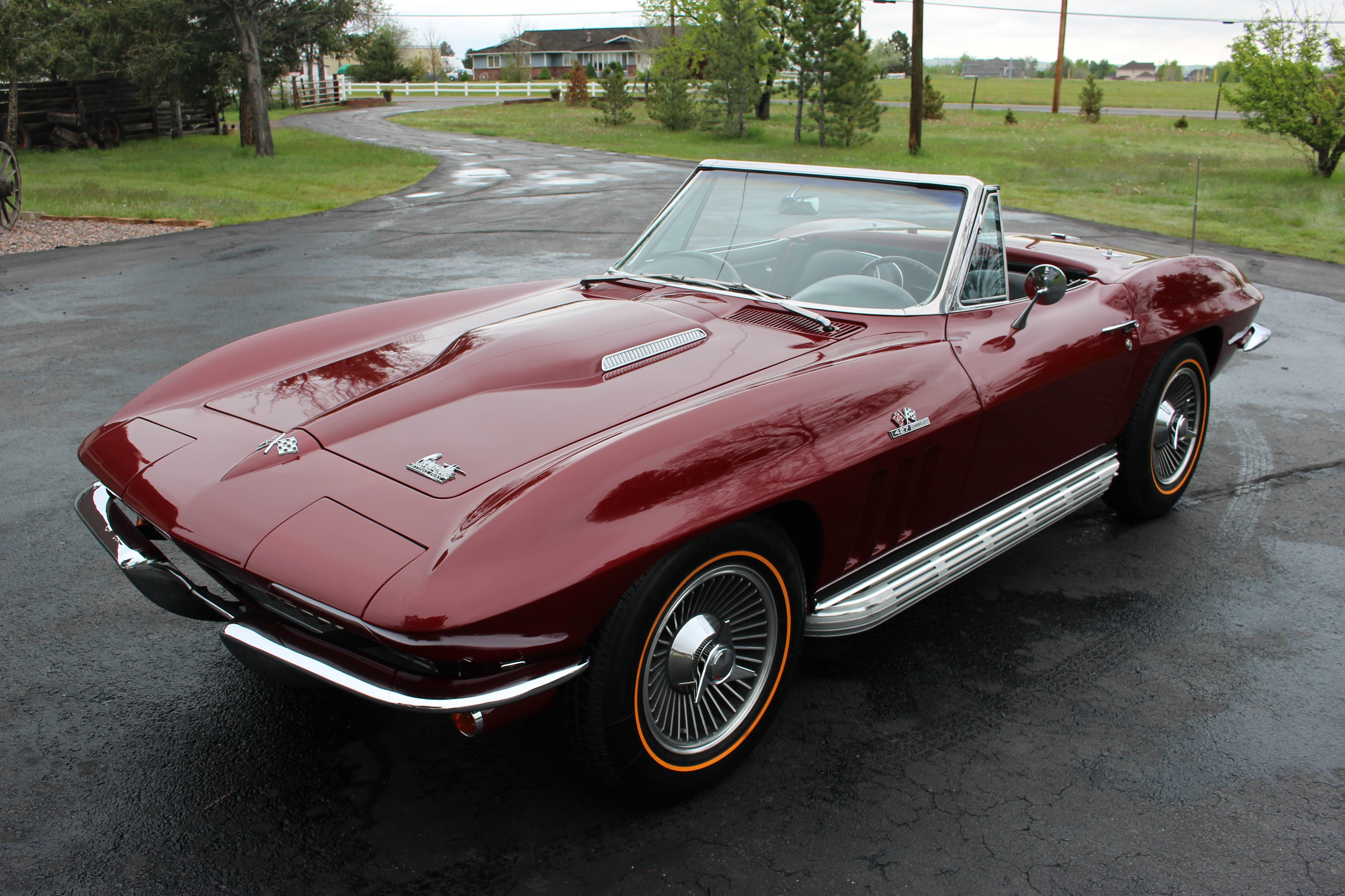 1966, Chevrolet, Corvette, Convertible, Stingray, 427, Muscle, Classic, Original, Usa,  14 Wallpaper