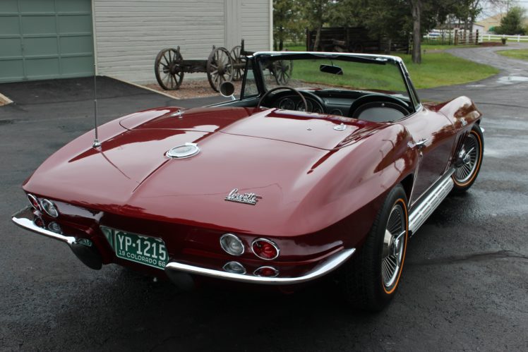 1966, Chevrolet, Corvette, Convertible, Stingray, 427, Muscle, Classic, Original, Usa,  21 HD Wallpaper Desktop Background