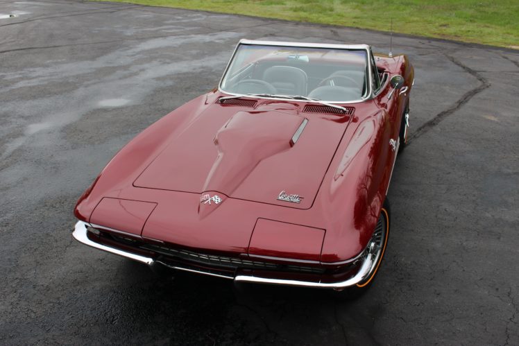 1966, Chevrolet, Corvette, Convertible, Stingray, 427, Muscle, Classic, Original, Usa,  22 HD Wallpaper Desktop Background