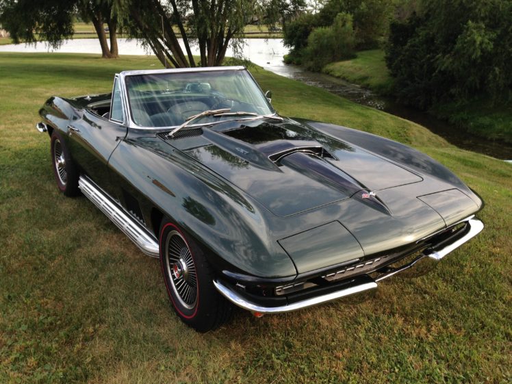 1967, Chevrolet, Corvette, Comvertible, Stingray, 427, Muscle, Classic, Old, Original, Usa,  13 HD Wallpaper Desktop Background