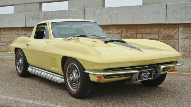 1967, Chevrolet, Corvette, Coupe, Stingray, 427, Muscle, Classic, Old, Original, Usa,  01 HD Wallpaper Desktop Background