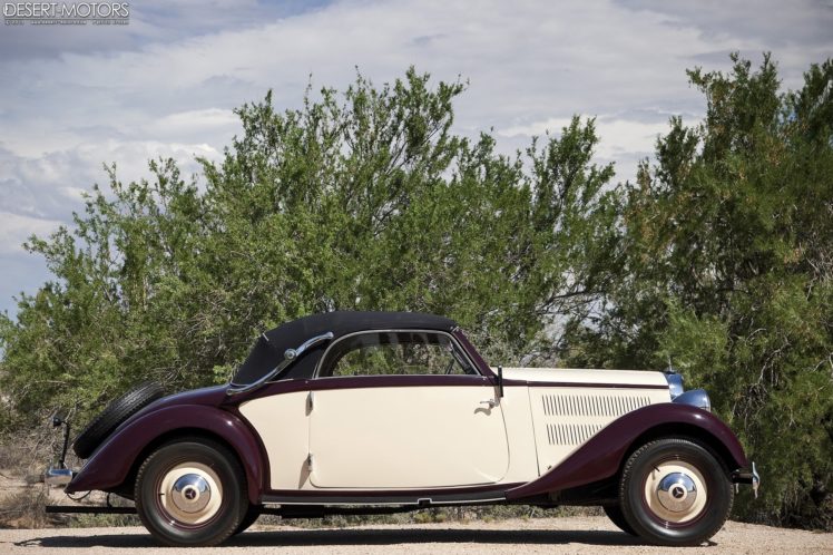 1937, Mercedes, Benz, 230a, Cabriolet, Luxury, Vintage, 230 HD Wallpaper Desktop Background