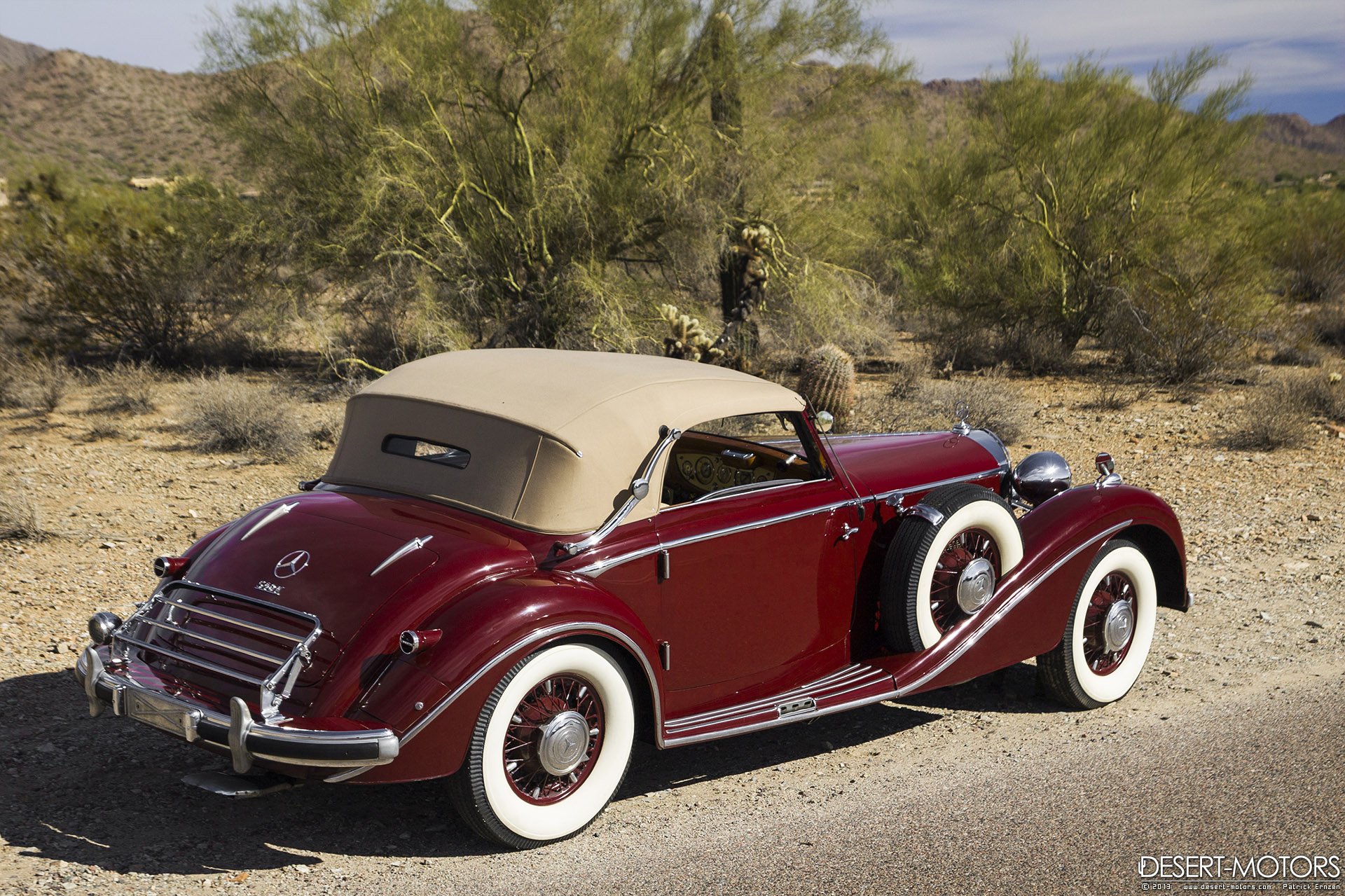 1938, Mercedes, Benz, 540k, Cabriolet, A, Sindelfingen, Luxury, Vintage Wallpaper