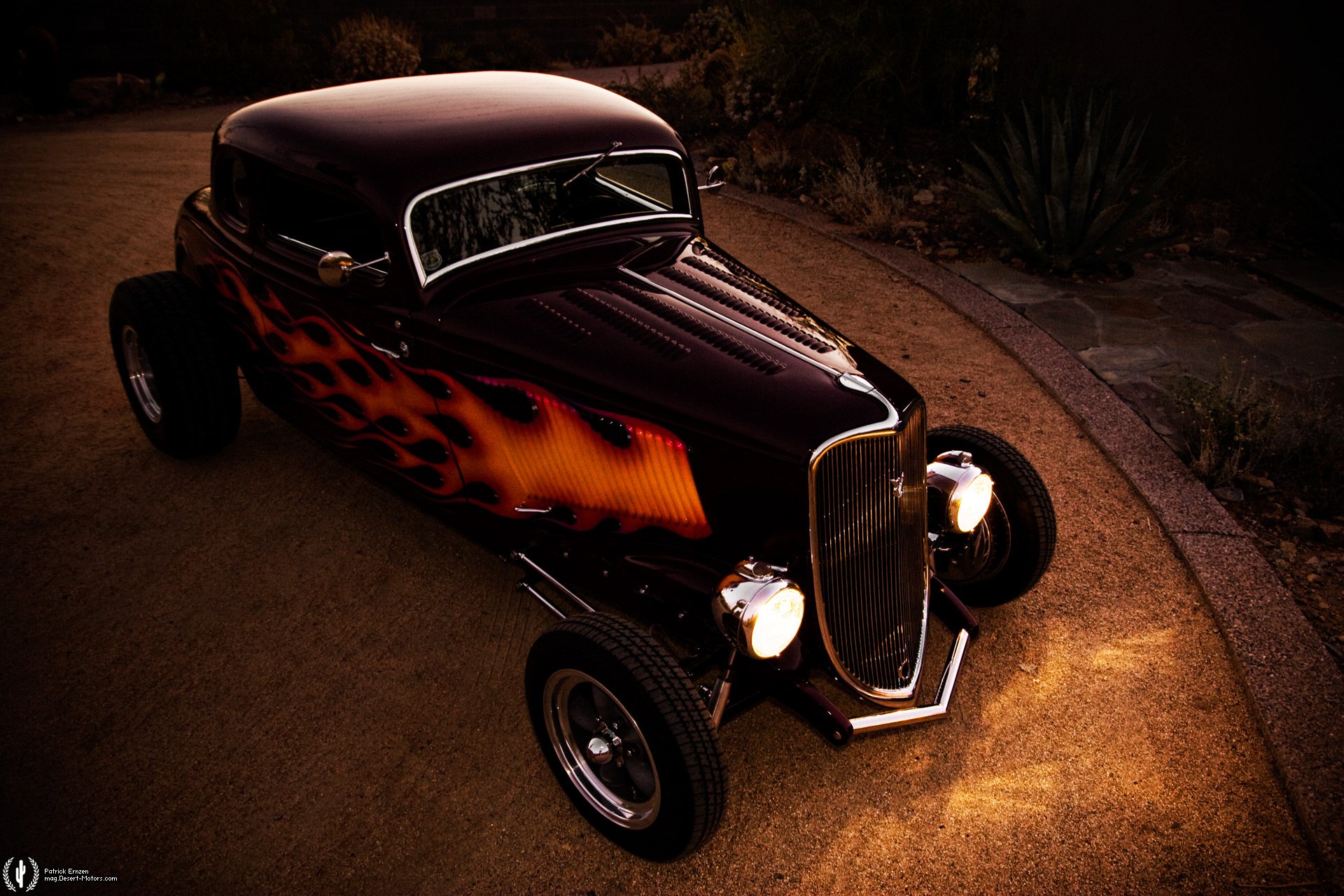 1933, Ford, Coupe, Custom, Hot, Rod, Rods, Vintage Wallpaper