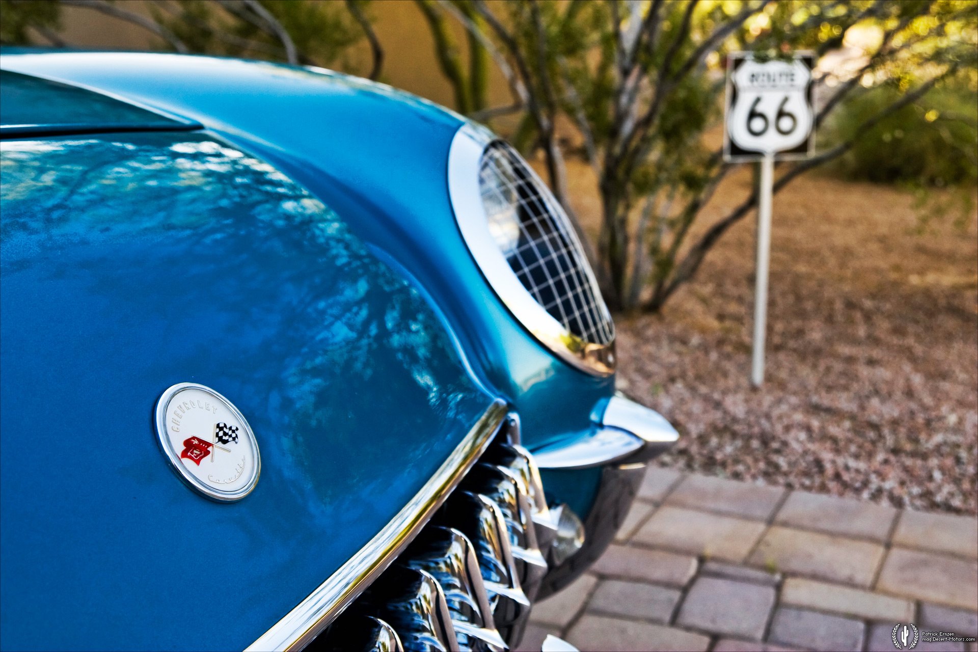 1954, Chevrolet, Corvette, Retro, Muscle, Supercar Wallpaper