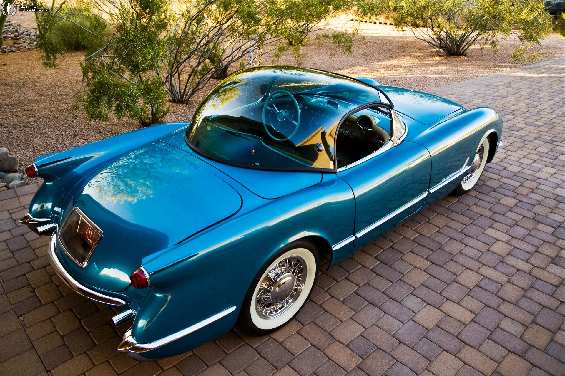 1954, Chevrolet, Corvette, Retro, Muscle, Supercar Wallpaper
