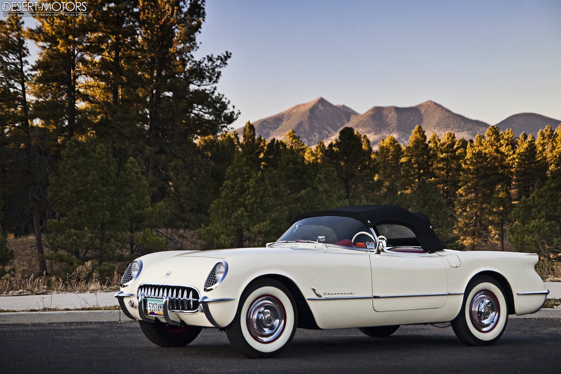 1953, Chevrolet, Corvette, Noland, Adams, Muscle, Retro, Supercar Wallpaper