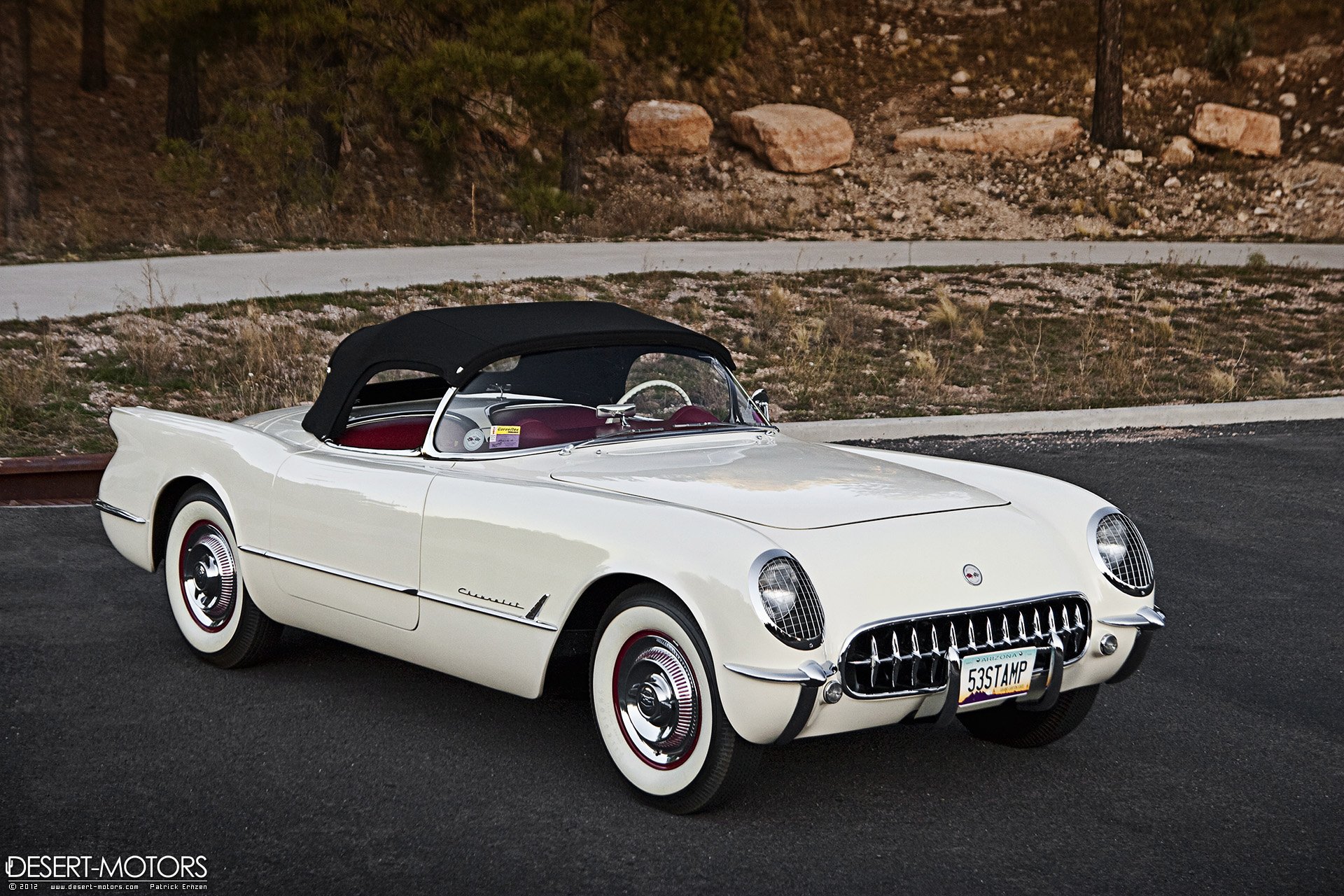 1953, Chevrolet, Corvette, Noland, Adams, Muscle, Retro, Supercar Wallpaper