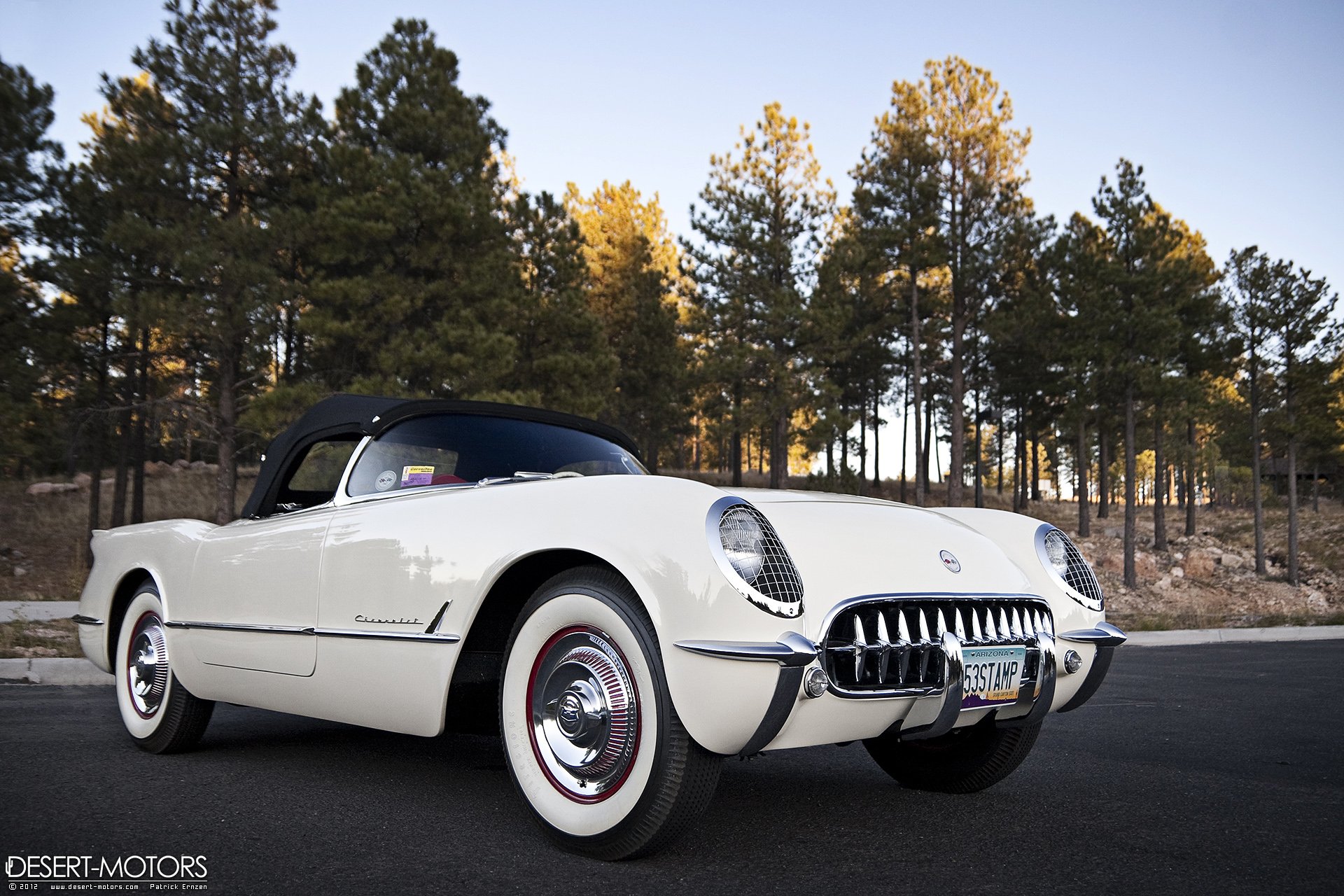 1953, Chevrolet, Corvette, Noland, Adams, Muscle, Retro, Supercar Wallpaper