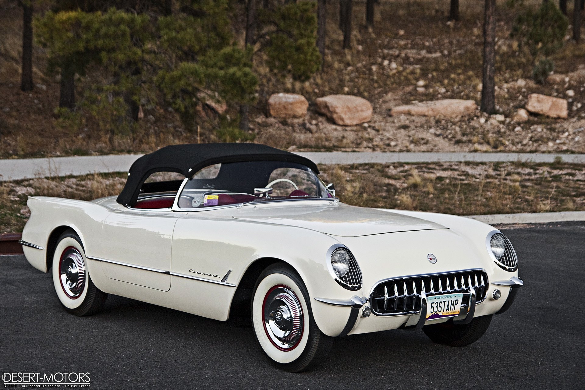 1953, Chevrolet, Corvette, Noland, Adams, Muscle, Retro, Supercar Wallpaper
