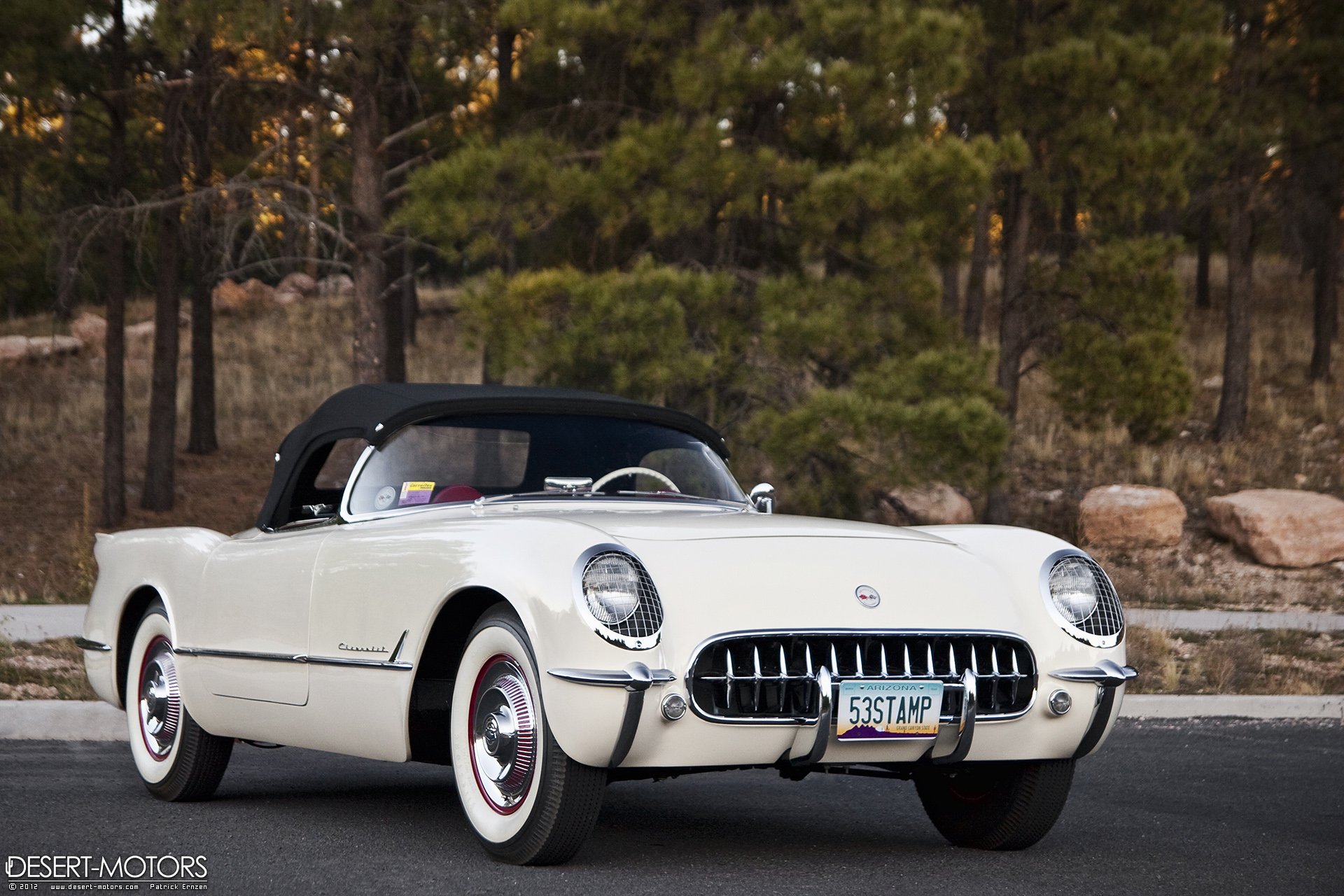 1953, Chevrolet, Corvette, Noland, Adams, Muscle, Retro, Supercar Wallpaper