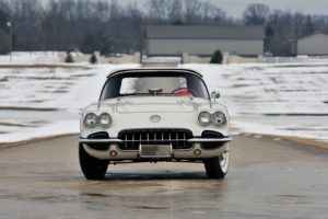 1958, Chevy, Chevrolet, Corvette,  c1 , 283 290, Hp, Fuel, Injection, Showcrest, White, Cars, Convertible, Classic