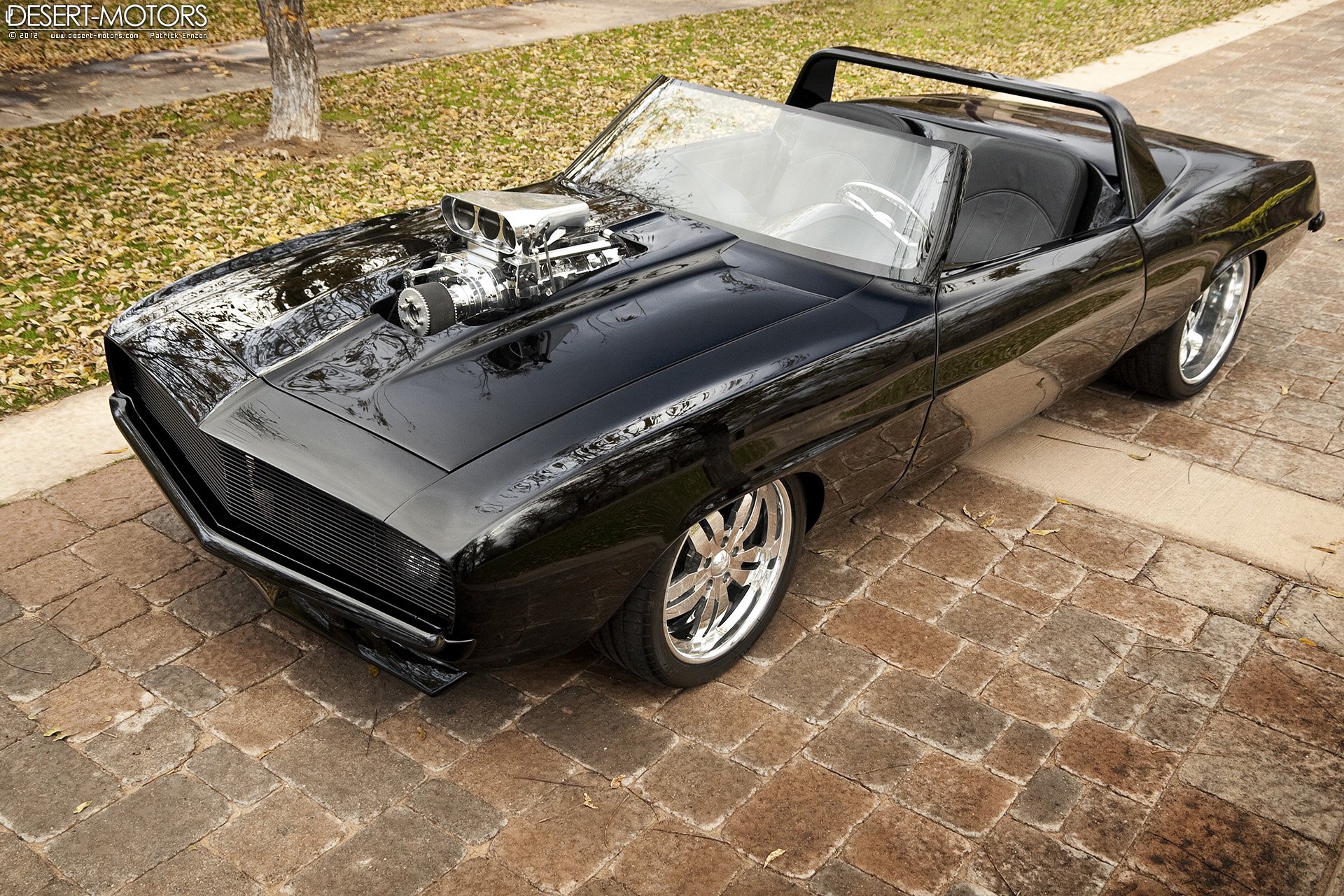 1969, Chevrolet, Camaro, Roadster, Custom, Hot, Rod, Rods, Muscle, Classic Wallpaper