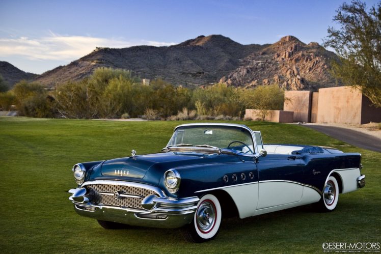 1955, Buick, Super, Convertible, Luxury, Retro HD Wallpaper Desktop Background