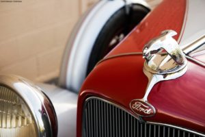 1932, Ford, Convertible, Custom, Vintage