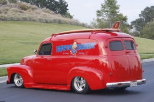 1947, Ford, Delivery, Truck, Custom, Hot, Rod, Rods, Retro, Van