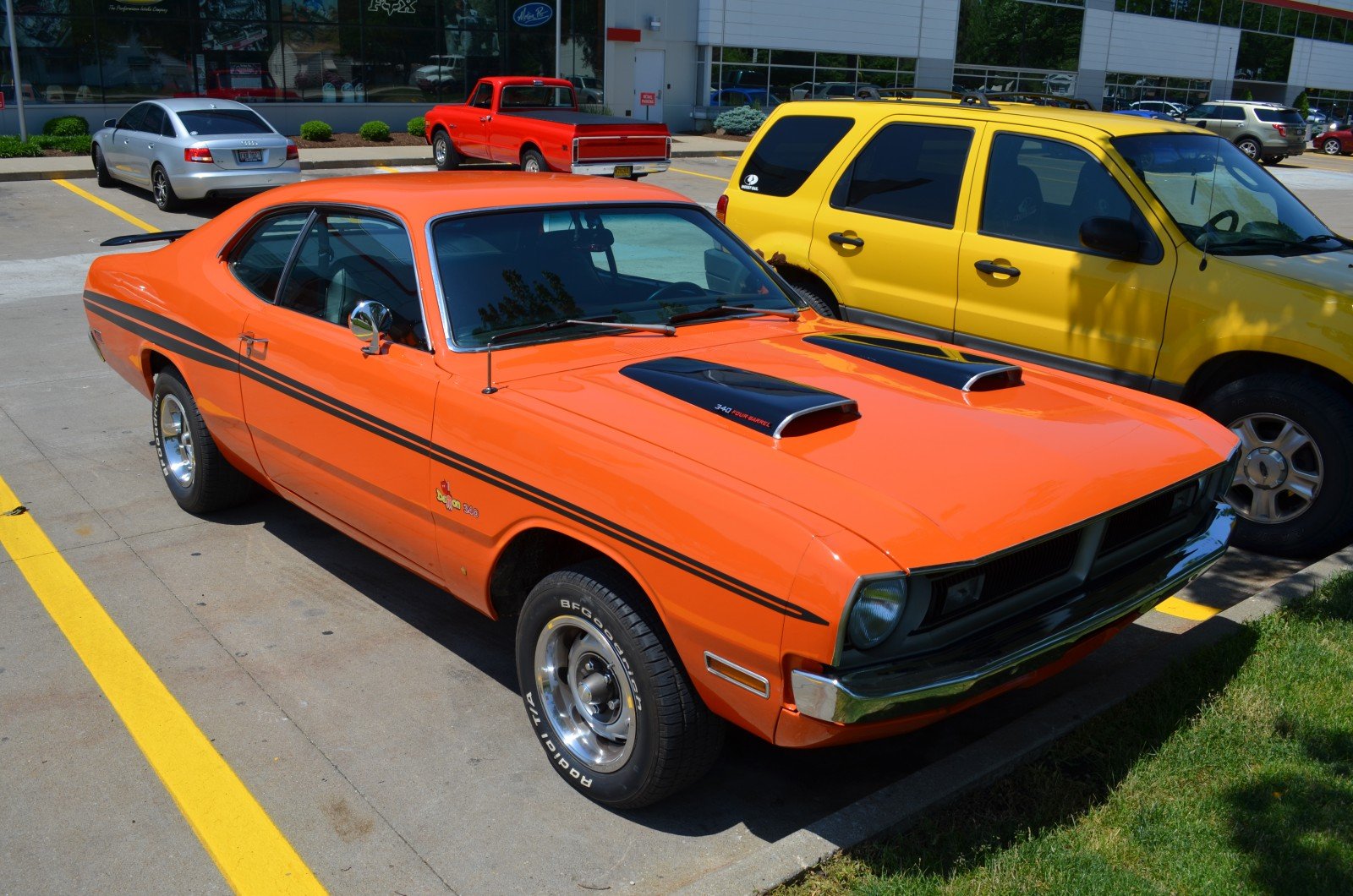 1971, Dodge, Demon, 340, Muscle, Mopar, Classic Wallpaper