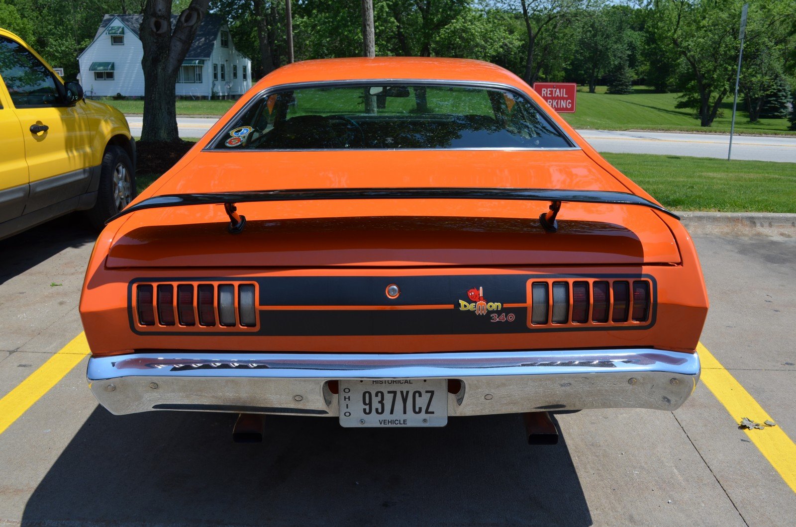 1971, Dodge, Demon, 340, Muscle, Mopar, Classic Wallpaper