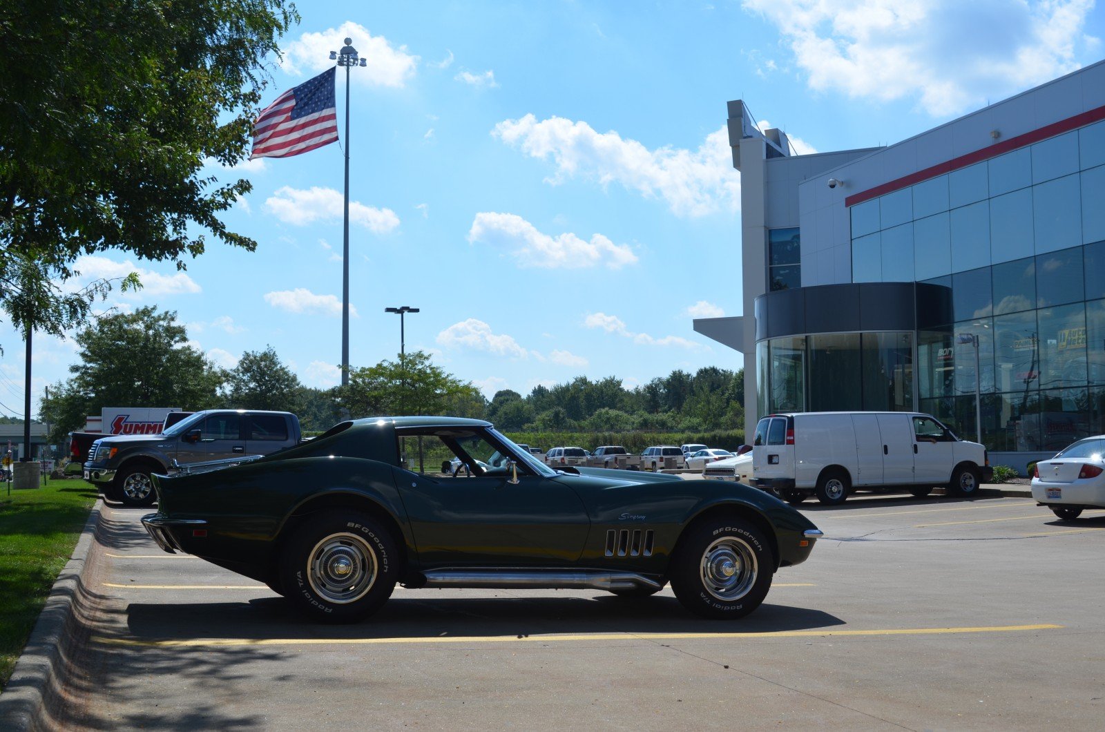 1969, Chevrolet, Corvette, Stingray, Muscle, Classic, Supercar Wallpaper