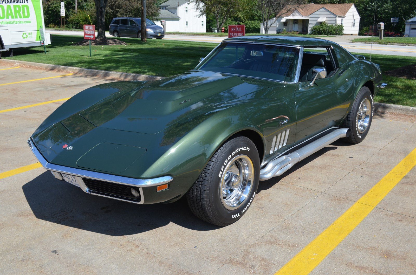 1969, Chevrolet, Corvette, Stingray, Muscle, Classic, Supercar Wallpaper