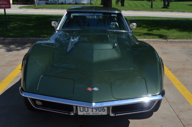 1969, Chevrolet, Corvette, Stingray, Muscle, Classic, Supercar HD Wallpaper Desktop Background