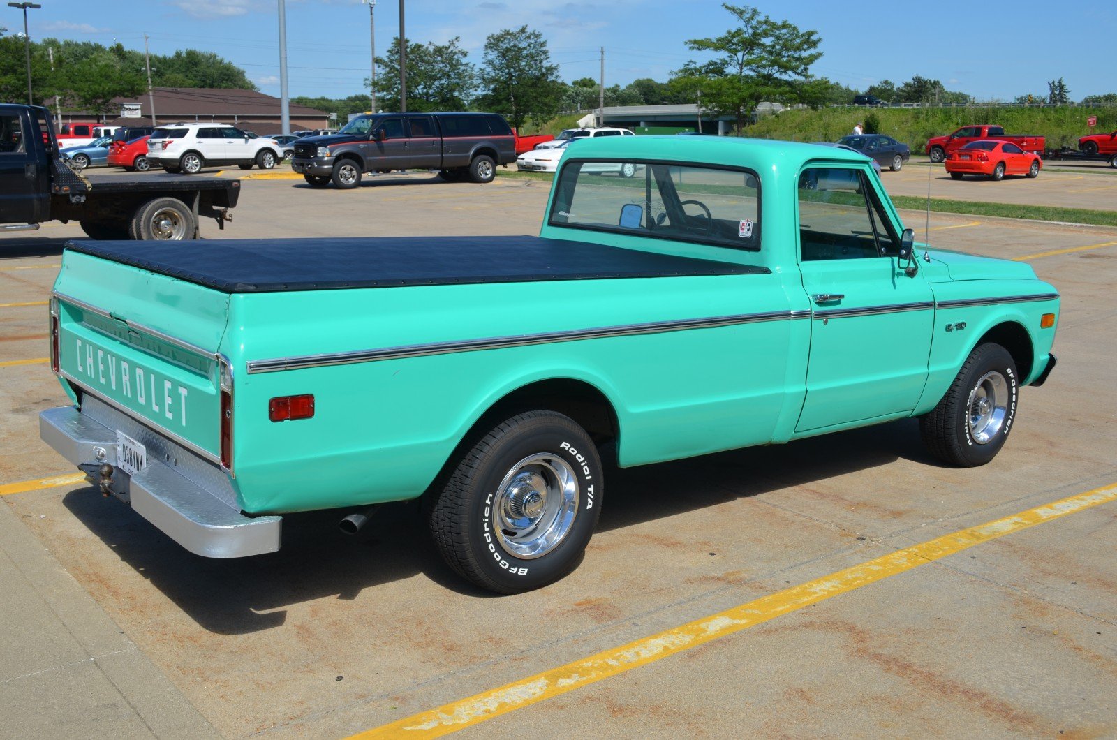 1969, Chevrolet, C10, Pickup, Muscle, Classic, Truck Wallpaper