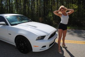 2015, Ford, Mustang, Supercar, Superstreet, Ashley, Arrington, Babe, Girl, Blondie, Usa,  04