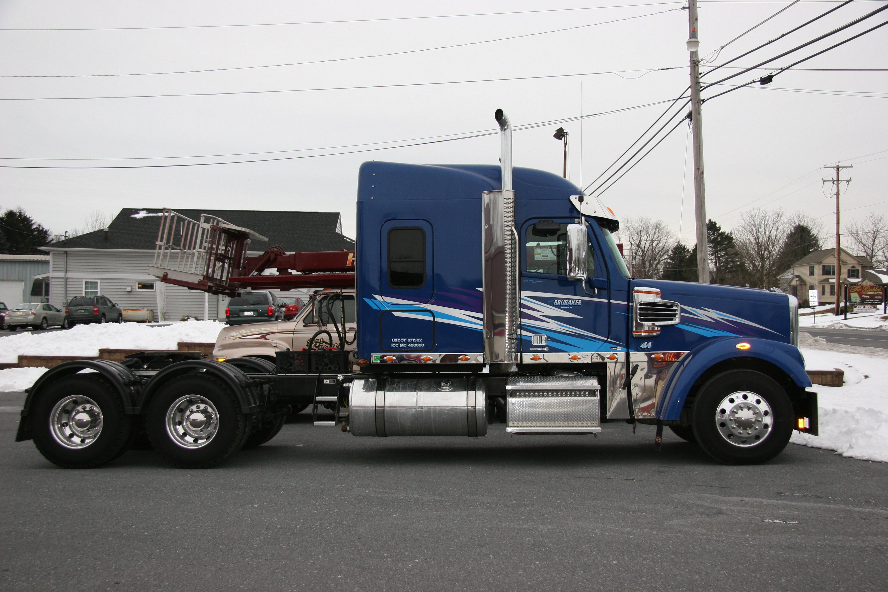 freightliner, Semi, Tractor, Transport, Truck Wallpaper