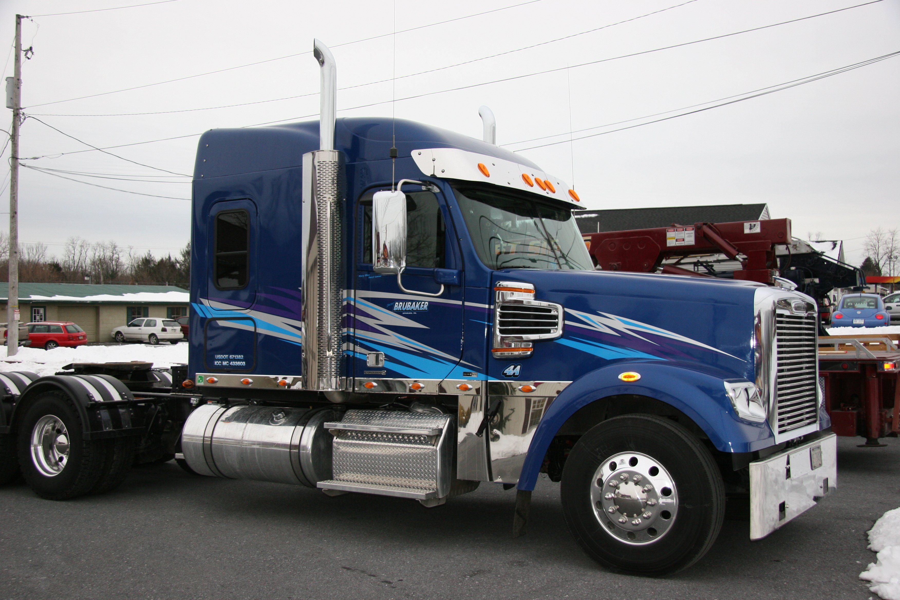 freightliner, Semi, Tractor, Transport, Truck Wallpapers HD / Desktop ...