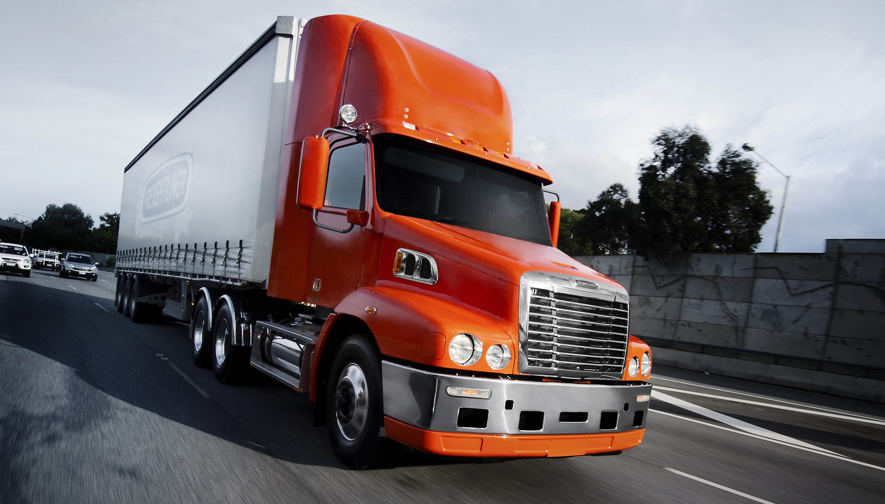freightliner, Semi, Tractor, Transport, Truck Wallpaper