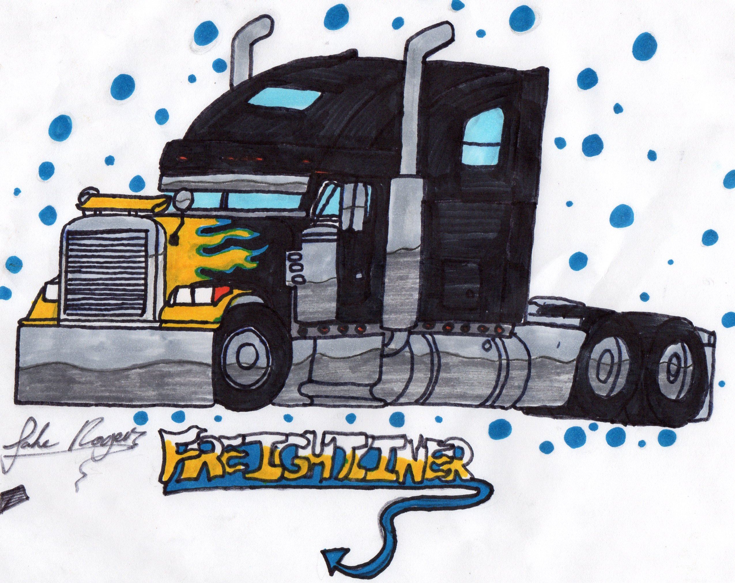 freightliner, Semi, Tractor, Transport, Truck Wallpaper