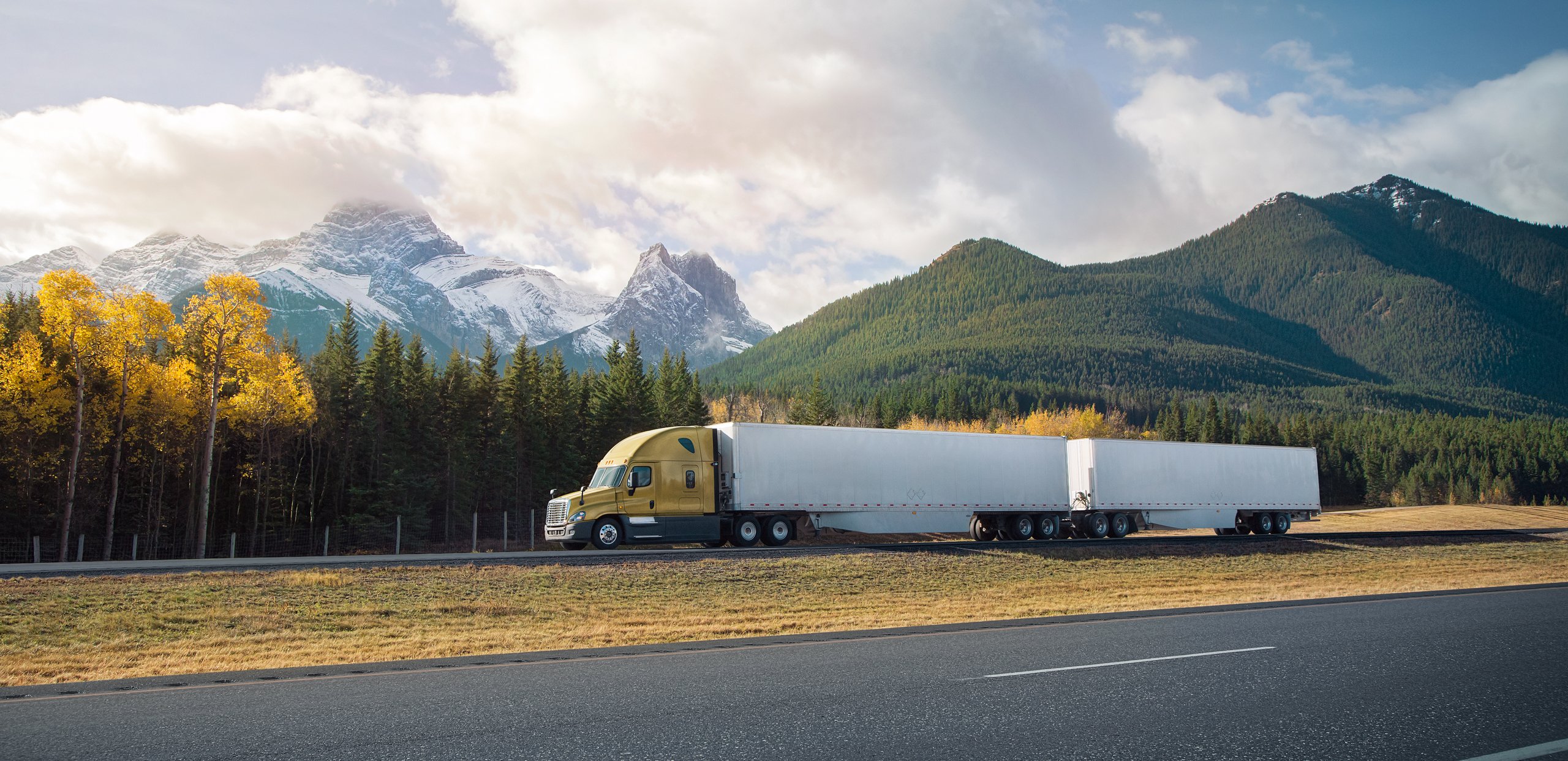 Freightliner Cascadia Road