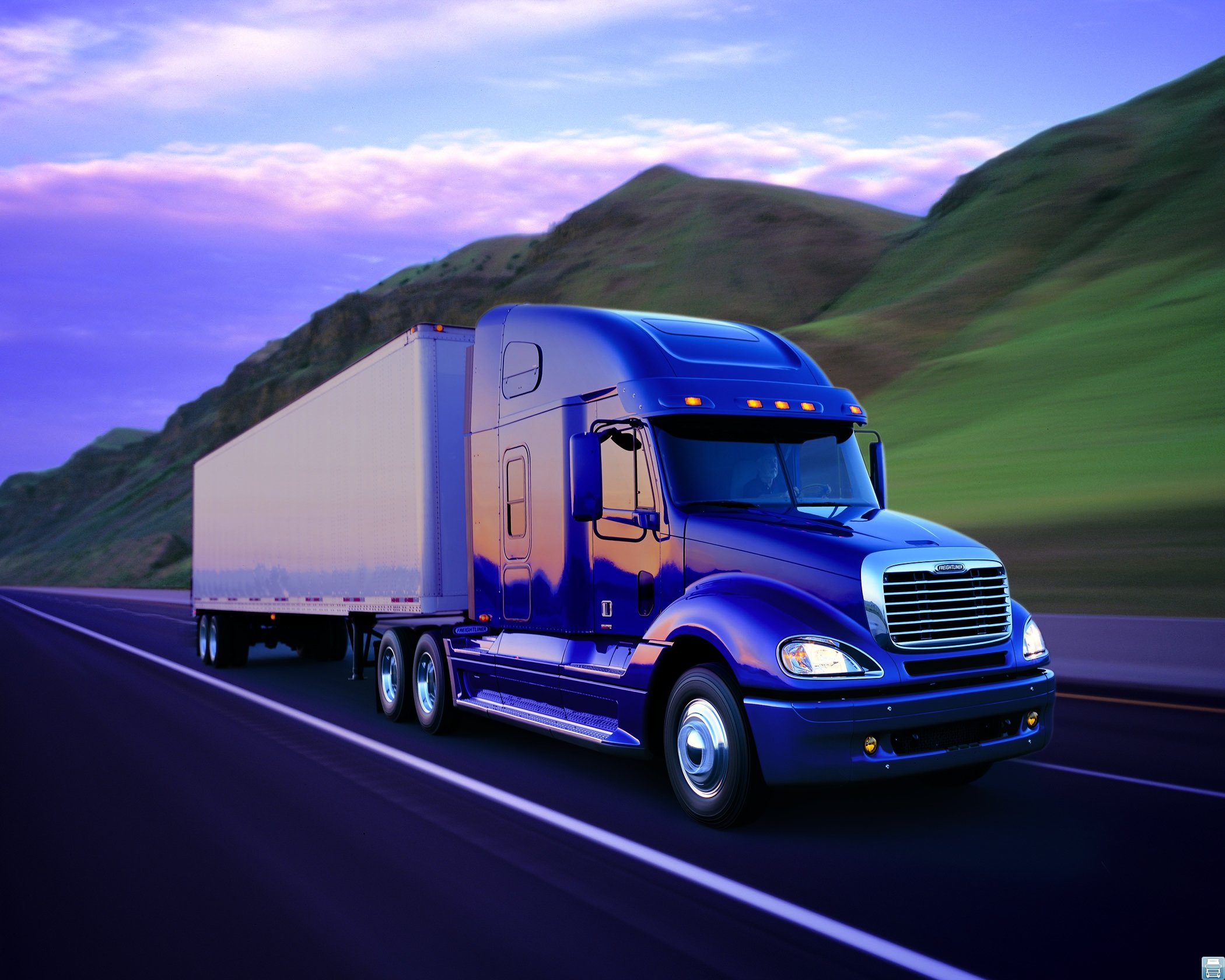 freightliner, Semi, Tractor, Transport, Truck Wallpaper