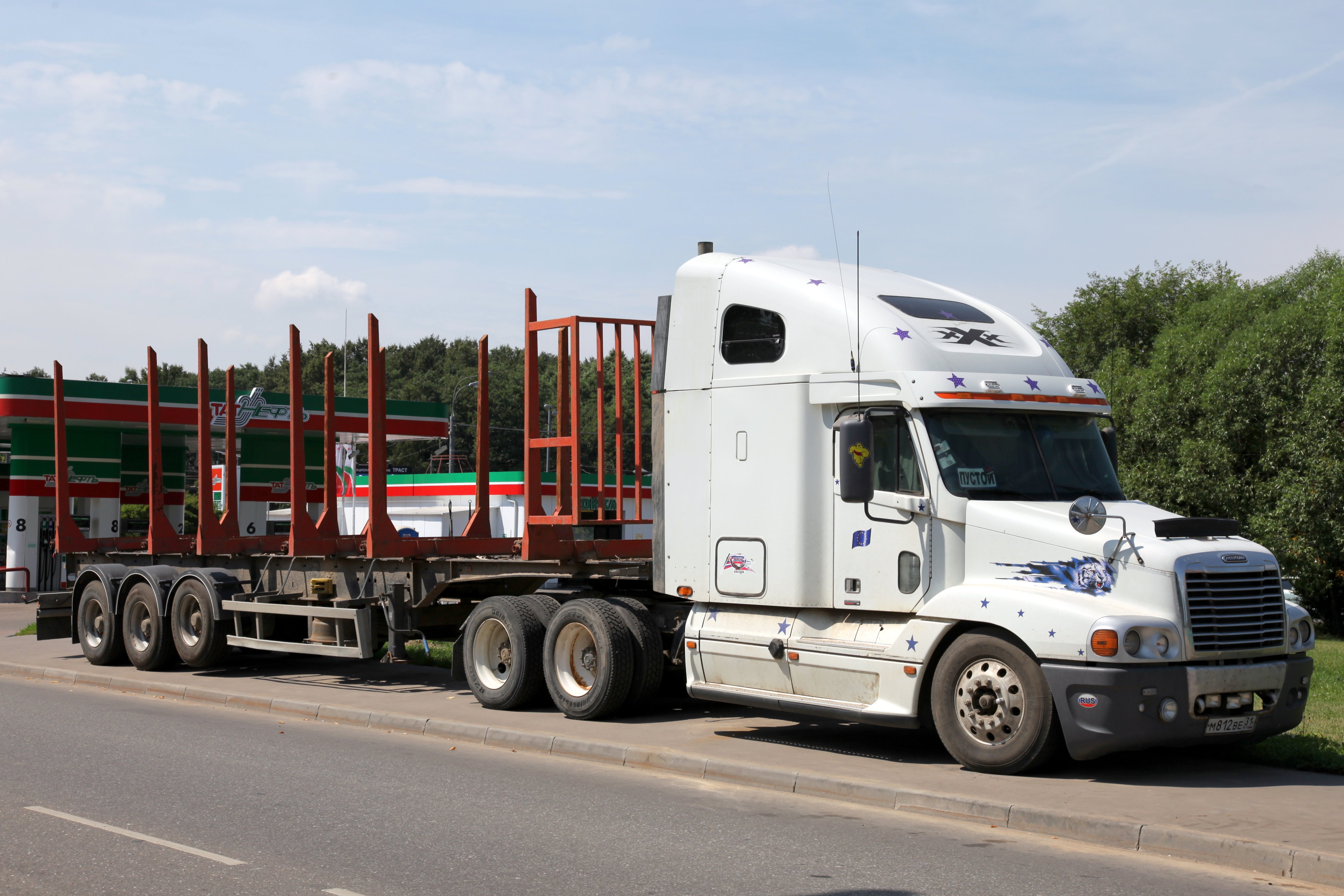 freightliner, Semi, Tractor, Transport, Truck Wallpaper