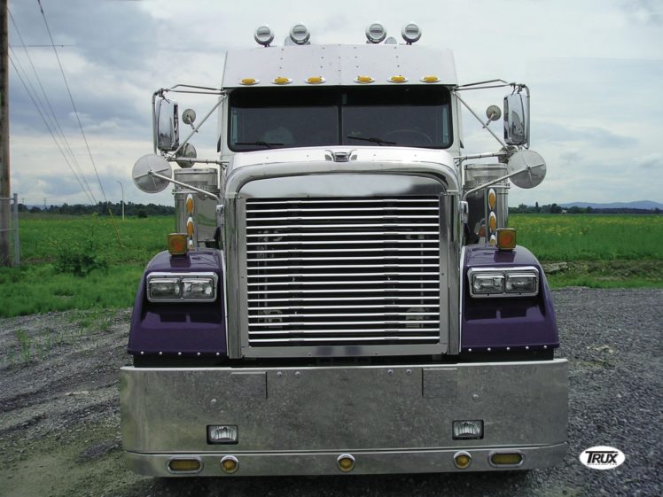 freightliner, Semi, Tractor, Transport, Truck HD Wallpaper Desktop Background