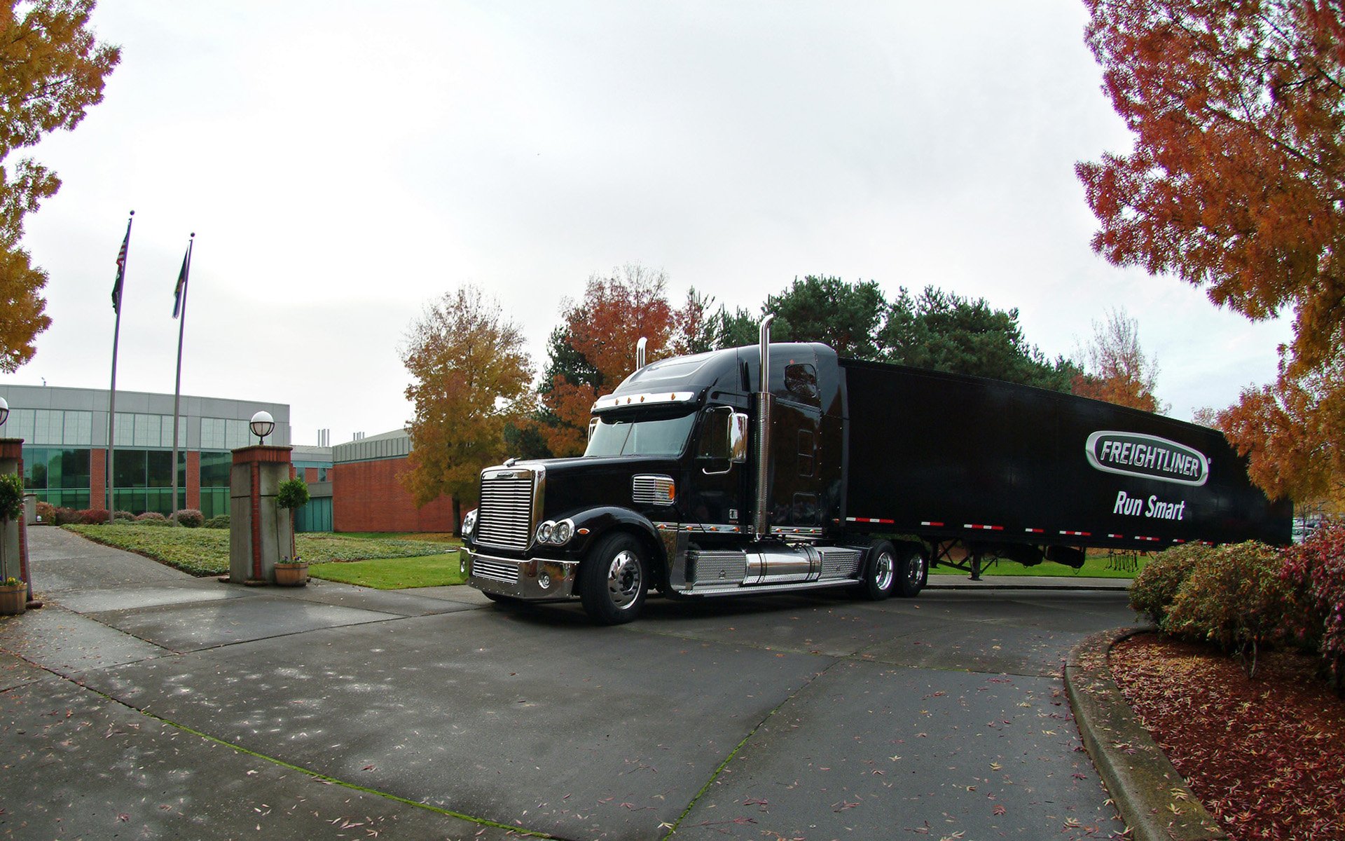 freightliner, Semi, Tractor, Transport, Truck Wallpaper