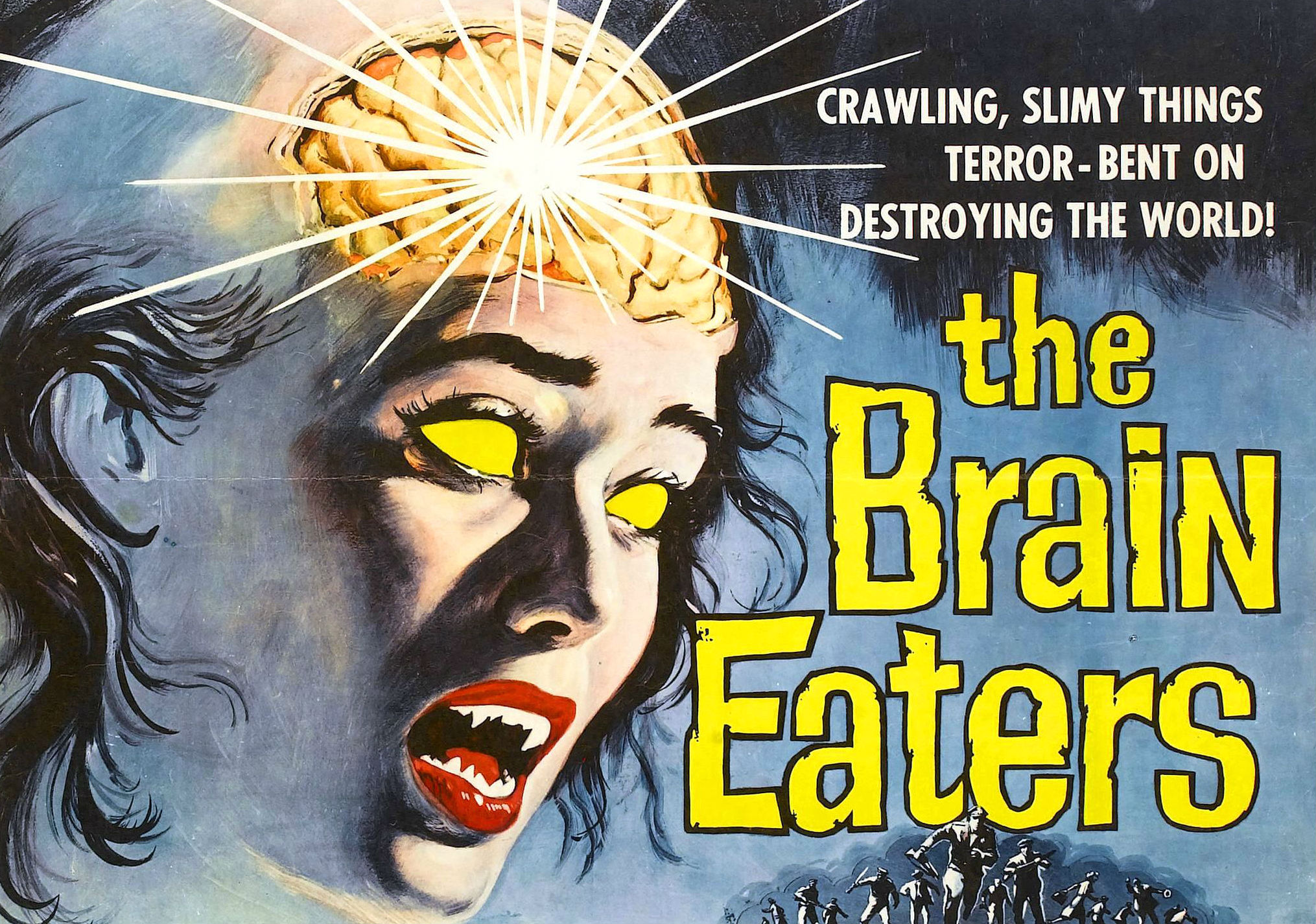 the, Brain, Eaters, Movie, Poster Wallpaper