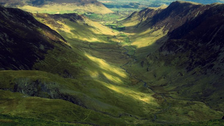 valley, Green, Landscapes, Mountains HD Wallpaper Desktop Background
