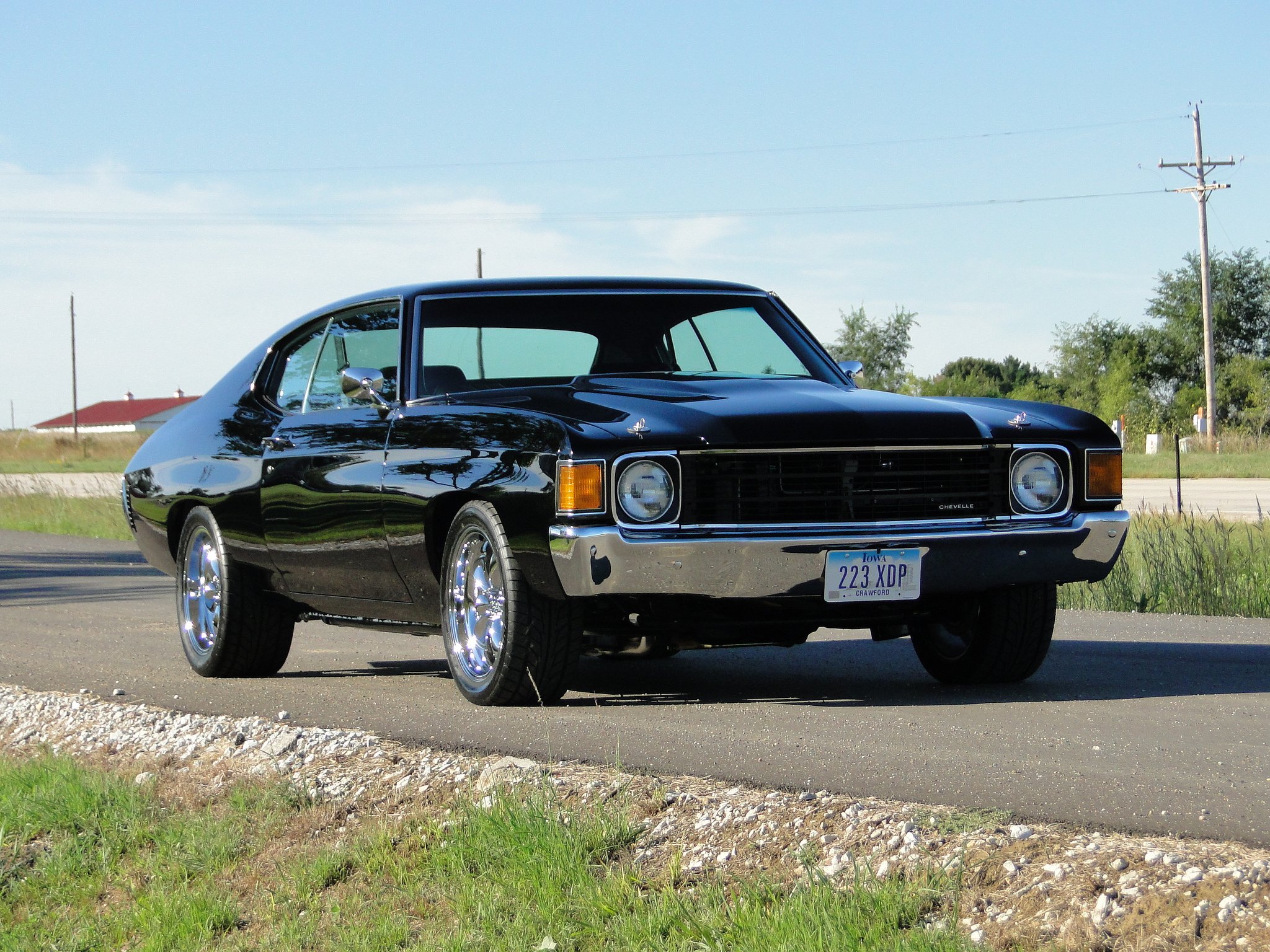 1972, Chevy, Chevrolet, Chevelle, Cars, Coupe Wallpaper