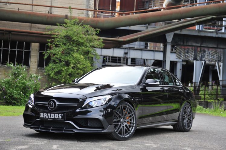 brabus, 2015, Mercedes, Amg, C63 s, Cars, Modified HD Wallpaper Desktop Background