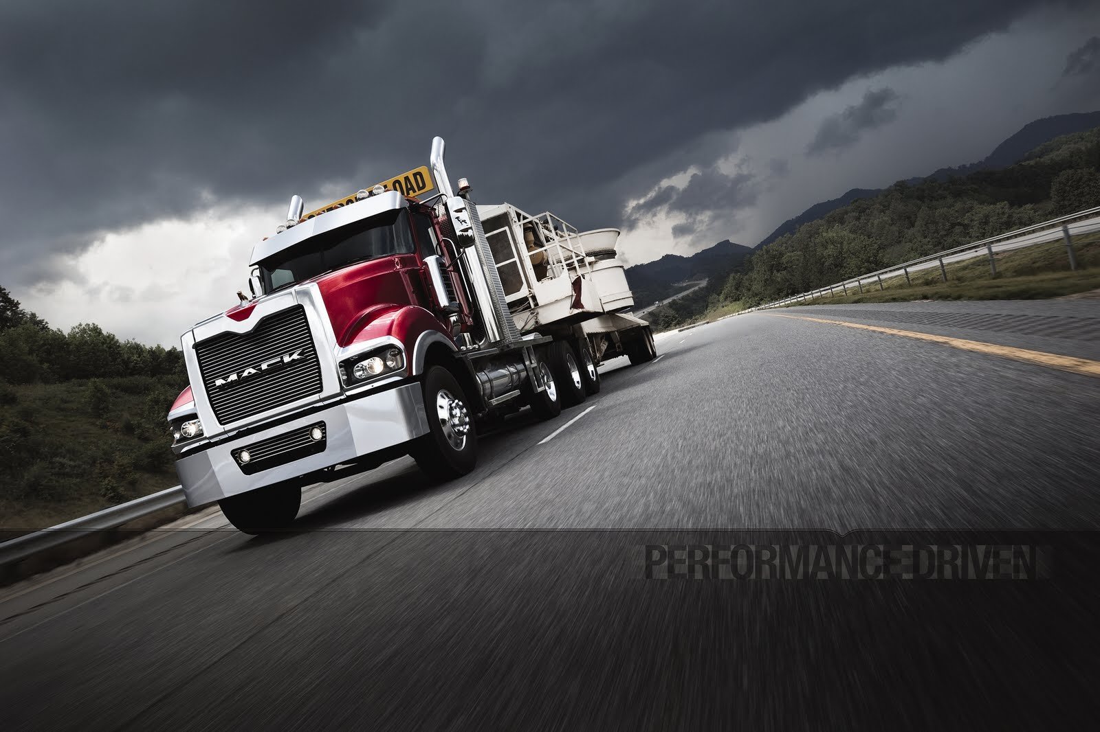 mack, Semi, Tractor, Transport, Truck Wallpaper