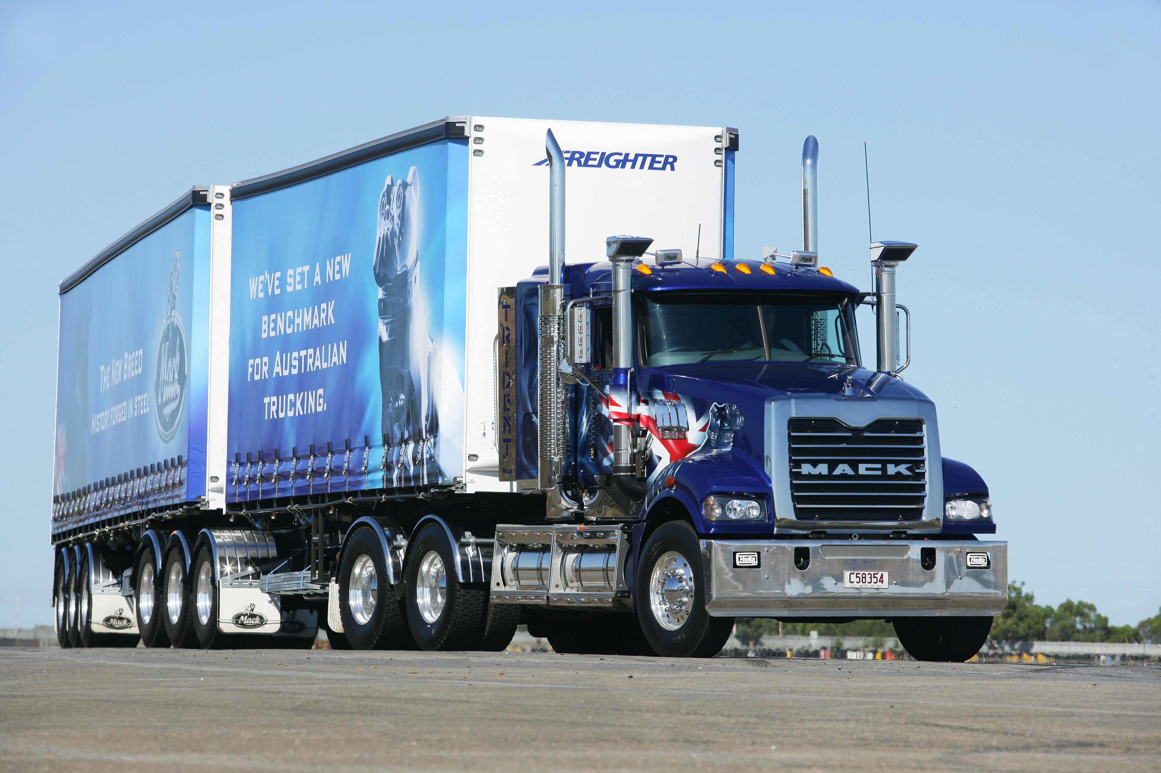 mack, Semi, Tractor, Transport, Truck Wallpaper