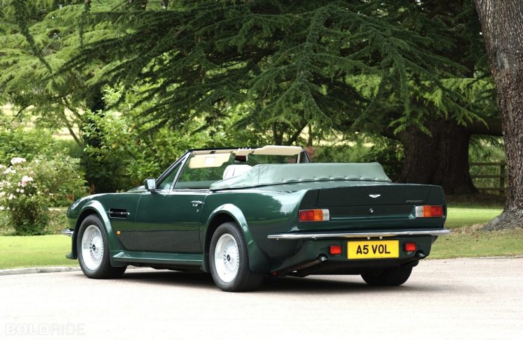 1986, Aston, Martin, V8, Vantage, Volante, Classic, Cars, Muscle HD Wallpaper Desktop Background