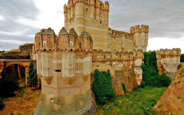 castillo, Segovia, Espaa HD Wallpaper Desktop Background