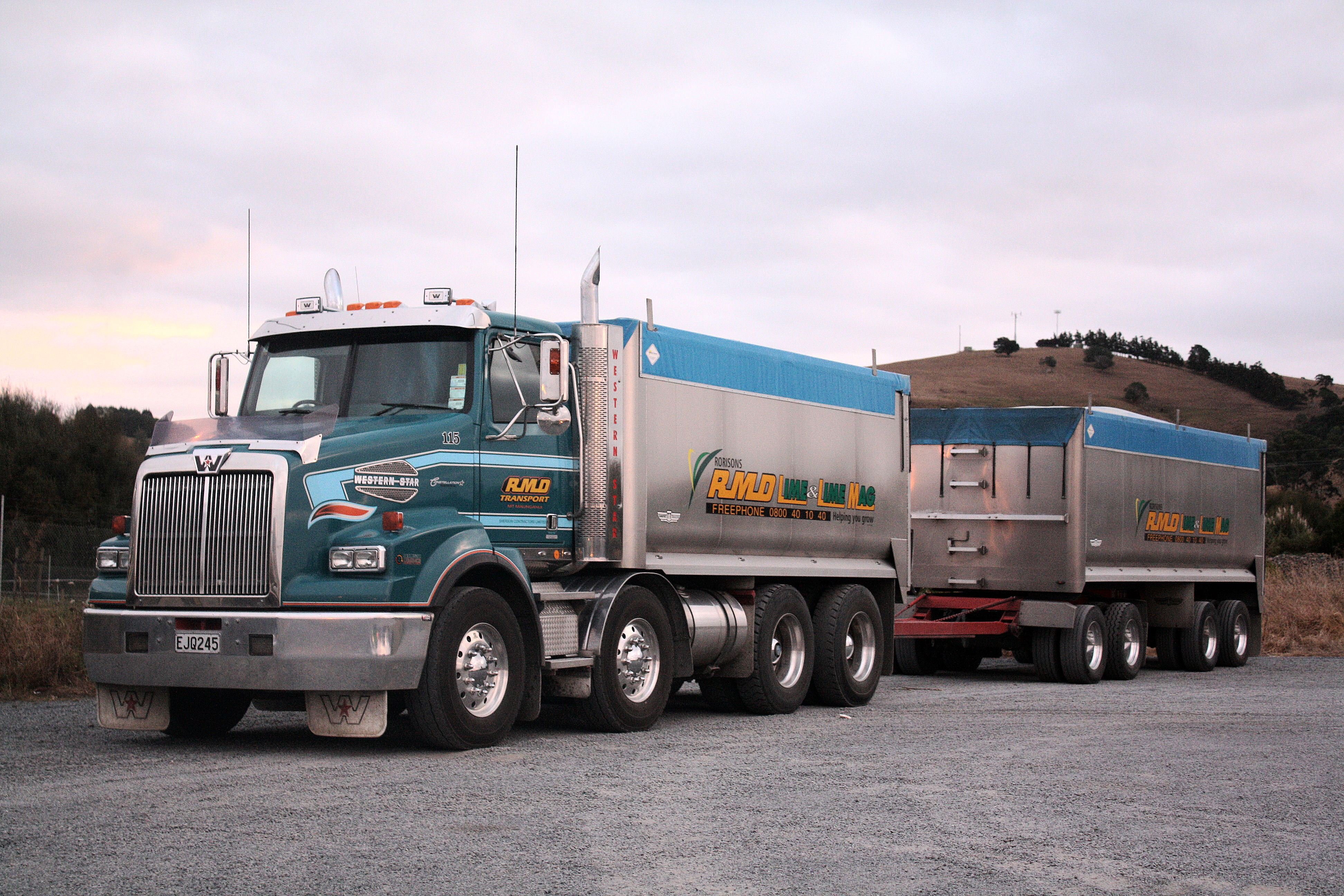 western, Star, Semi, Tractor, Transport Wallpaper