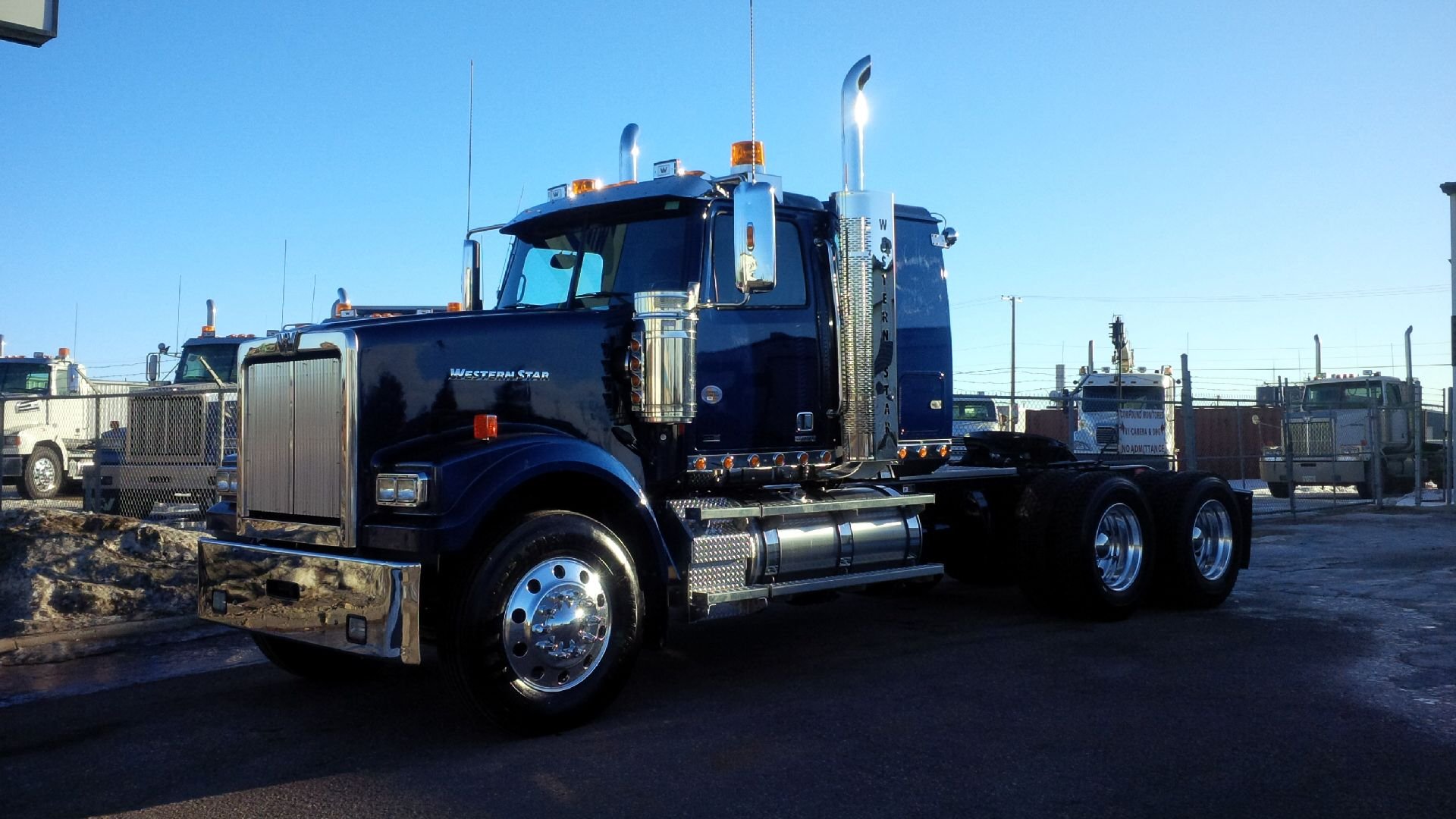 western, Star, Semi, Tractor, Transport Wallpaper