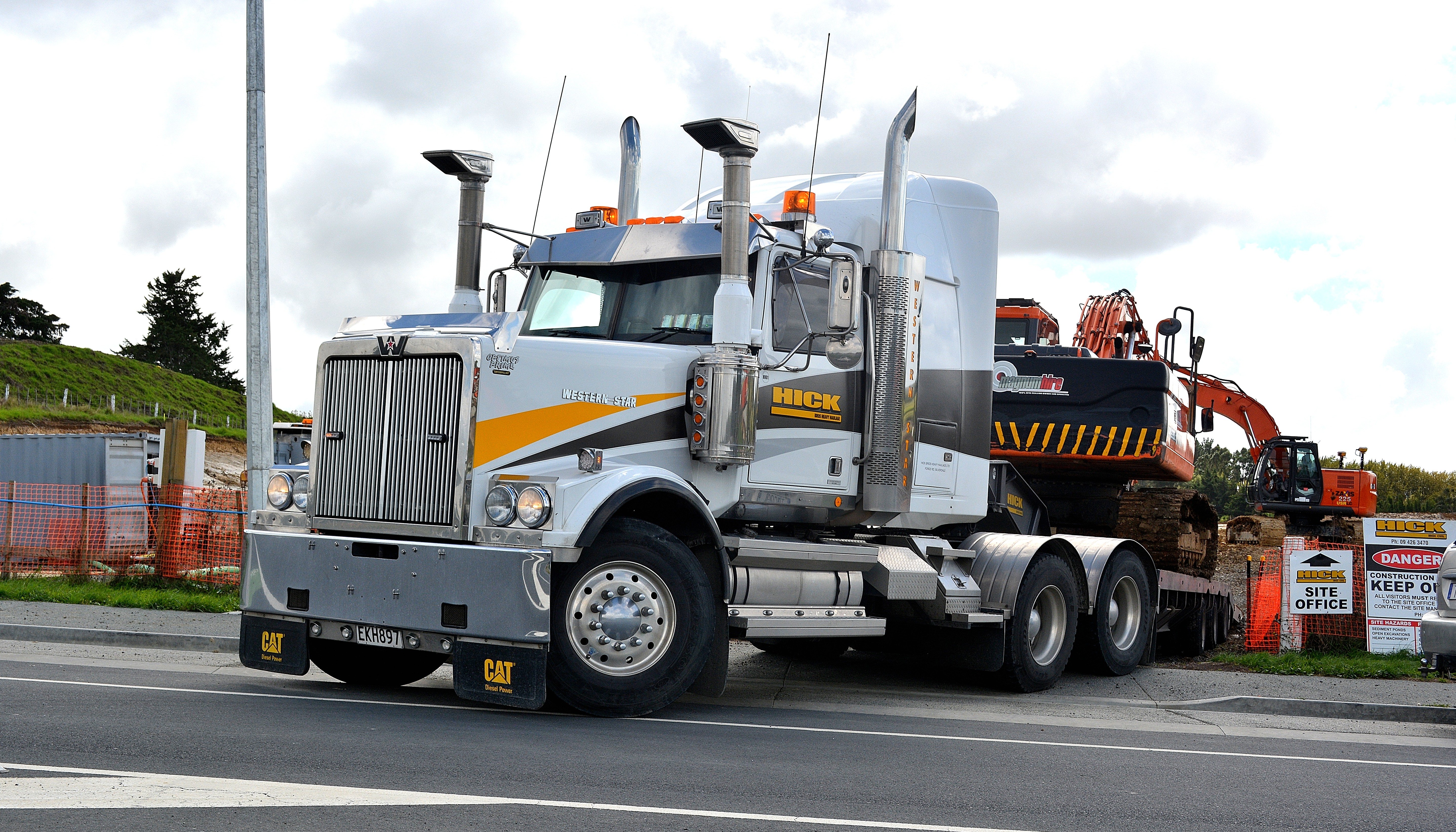 western, Star, Semi, Tractor, Transport Wallpaper