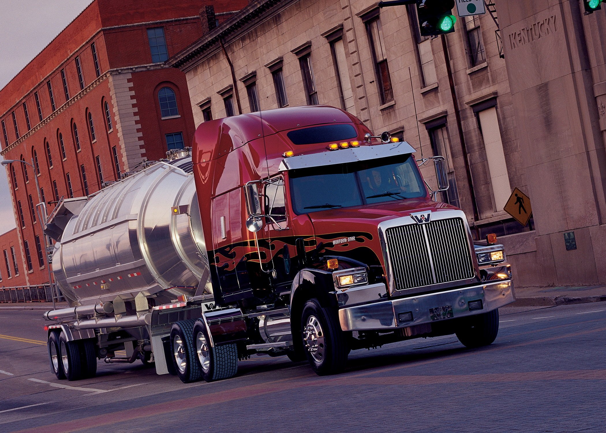 western, Star, Semi, Tractor, Transport Wallpaper